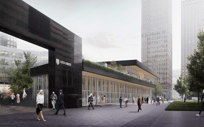 Ontwerp paviljoen ABN AMRO
